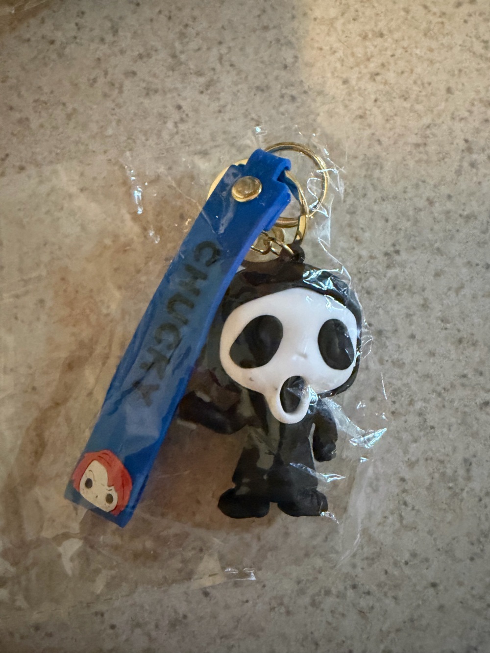 Scary Movie -Ghost Face keychain